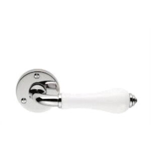 Ceramic Handle on Round Rose