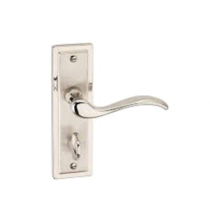 Scroll Handle on Square Lock Plate