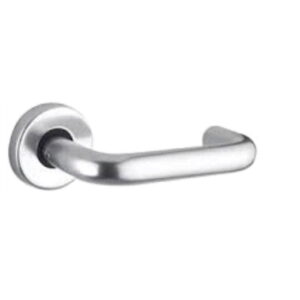 Aluminium Door Handle on Rose
